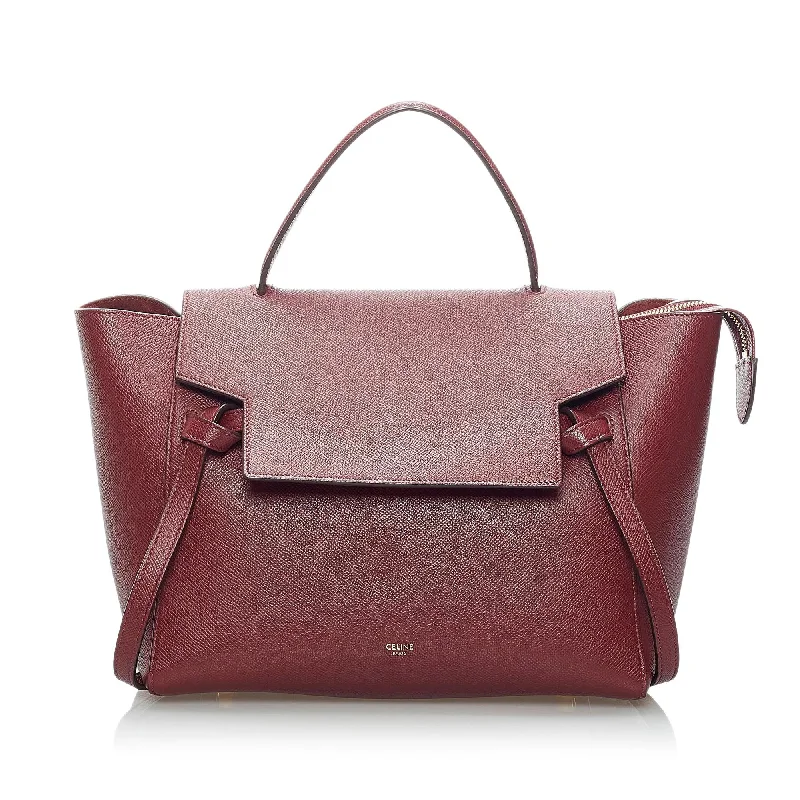 Celine Belt Leather Satchel (SHG-34094)