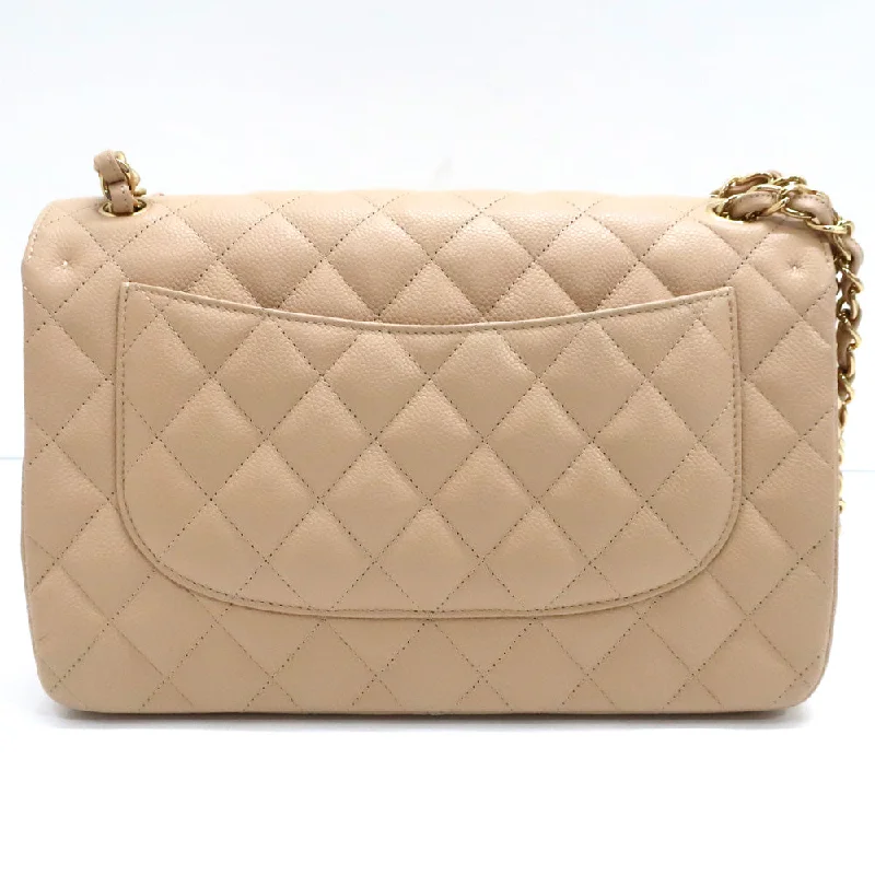 CHANEL CHANEL Deca Caviar S Beige Double Flap Chain Bag G  Coco Shoulder  Fashion s Beautiful s