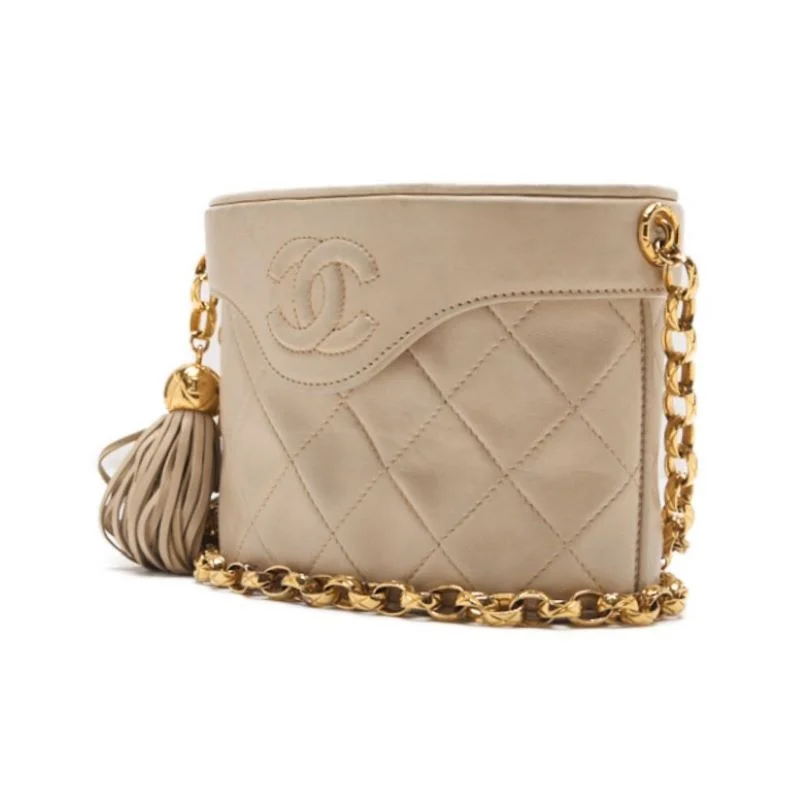 CHANEL CHANEL Matrasse Coco Visitor Chain Shoulder  Fringes  Beige (Gen Gold ) Shoulder Bag Mini Shoulder Bag  Bag Hybrid 【French】【 Ship】 Himalan Bookstore Online