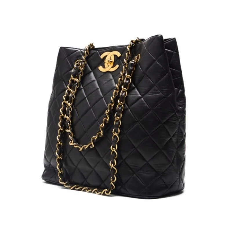 Chanel Matrasse Decacoco Turnlock Double Chain Shoulder  Black  Shoulder Bag Mini Shoulder Bag  Shoulder Bag Hybrid 【 Ship】