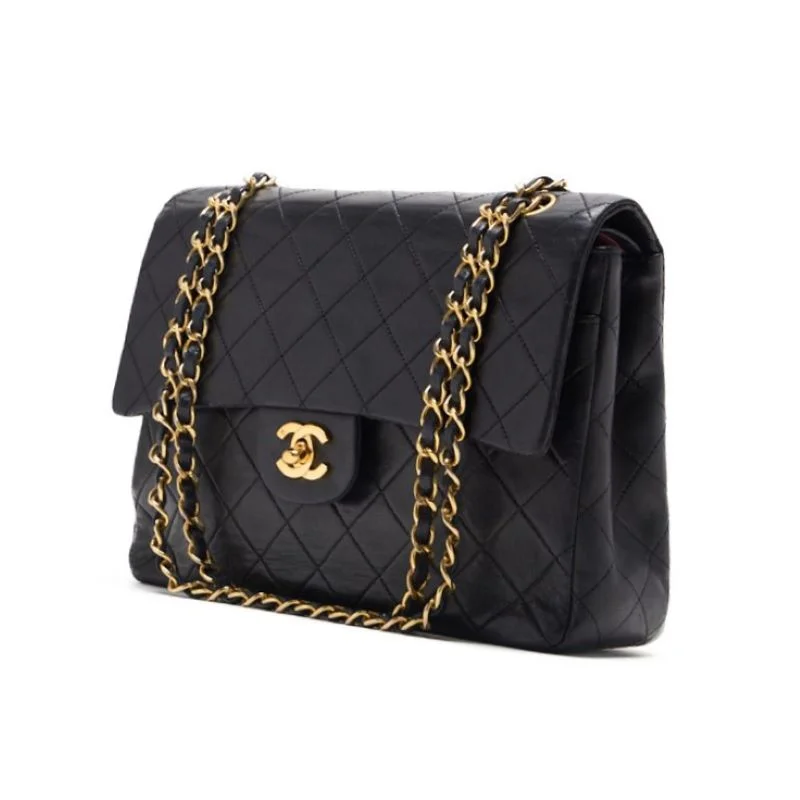 Chanel Matrasse Double Flap Chain Shoulder  Black   Bag Shoulder Bag Ladies French  Ship] Ladies Online  Ladies Online  Ladies Online