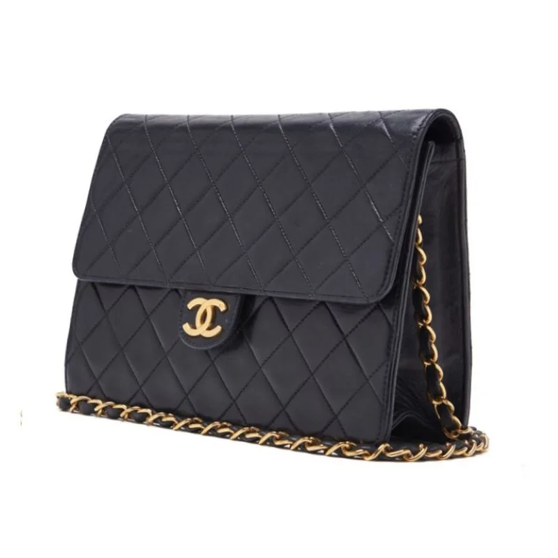 Chanel Matrasse Push Lock Chain Shoulder  Black  Shoulder Bag   Ship Free Shipping] Nagoya s Online