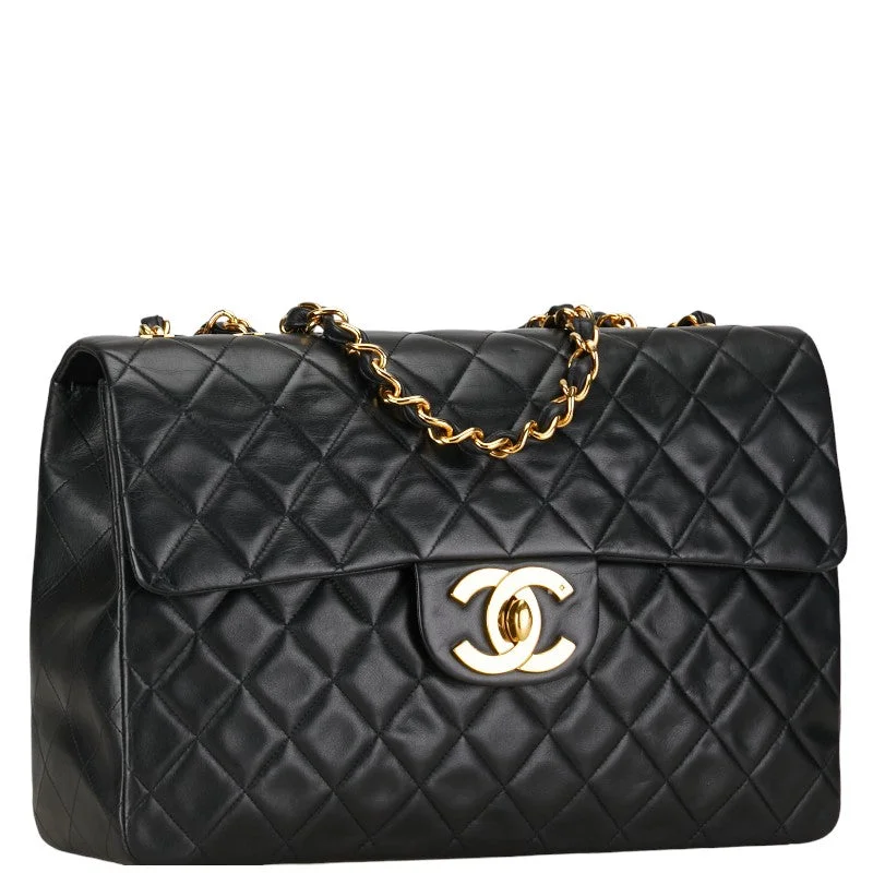 CHANEL MATRASSES 35 COCOMARK Chain Shoulder Bag Black Leather  CHANEL