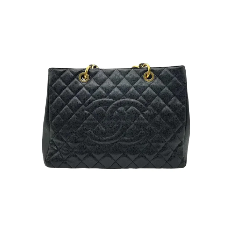 Caviar Grand Shopping Tote GST Black GHW