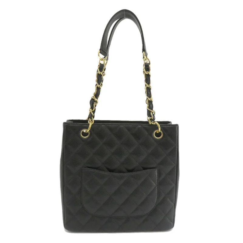 CHANEL Matelasse Tote Bag Caviar Skin Women's