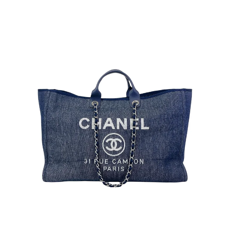 Canvas Deauville Extra Large Tote Blue