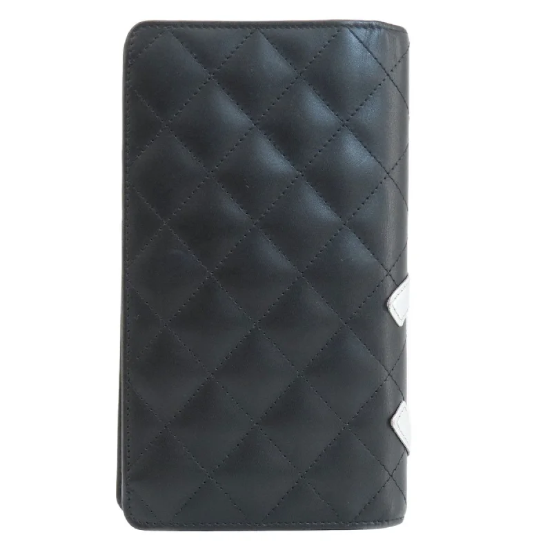 CHANEL Cambon line Wallet