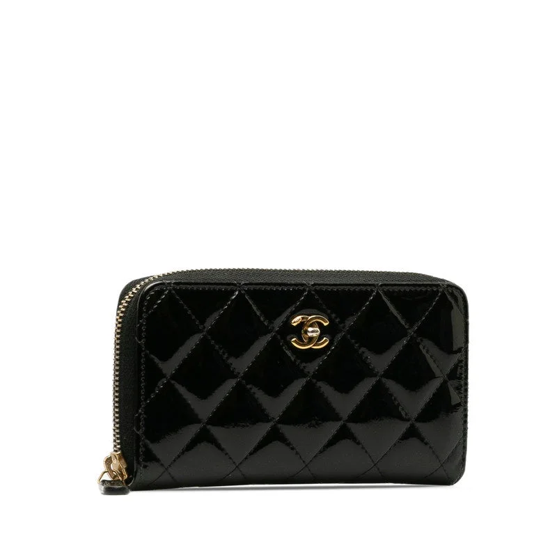 Chanel Long Wallet Black