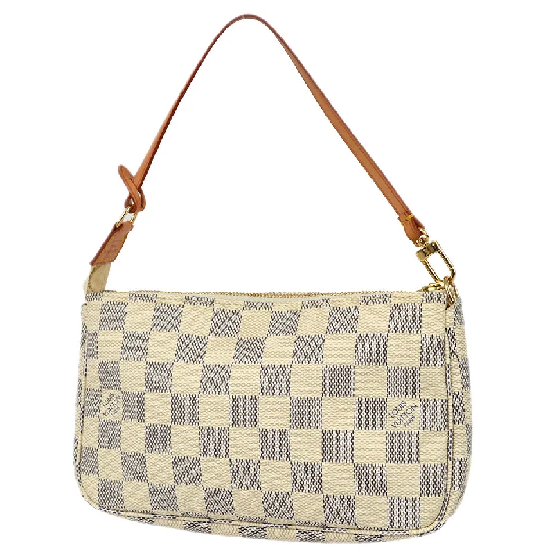 Louis Vuitton 2007 Damier Azur Pochette Accessoires Handbag N51986