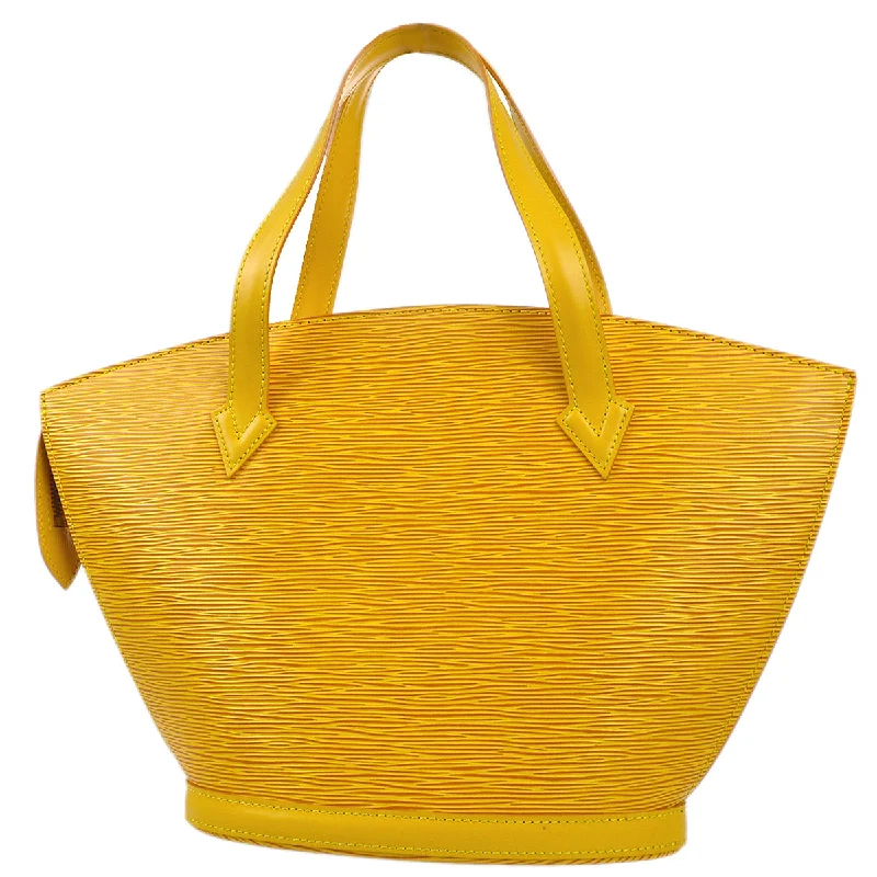 Louis Vuitton 1996 Yellow Epi Saint Jacques Tote Handbag M52279