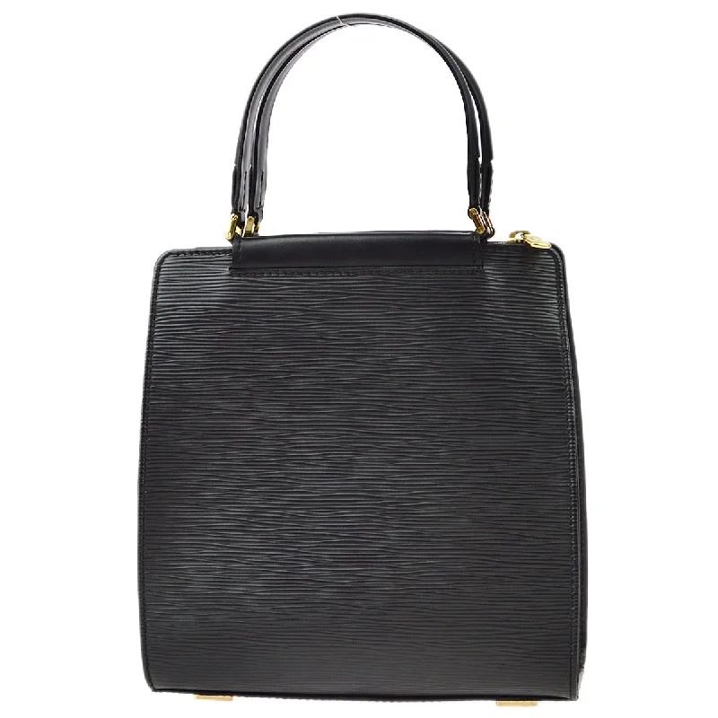 Louis Vuitton Black Epi Figari PM Handbag M52012