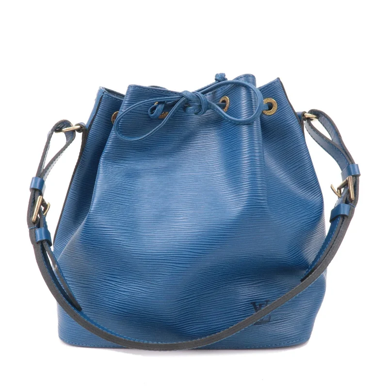 Louis Vuitton Epi Petit Noe Shoulder Bag Toledo Blue M44105