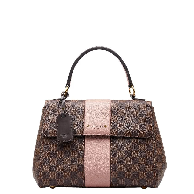 Louis Vuitton Bond Street Handbag 2WAY N64417 Brown Magnolia Pink PVC Leather  Louis Vuitton