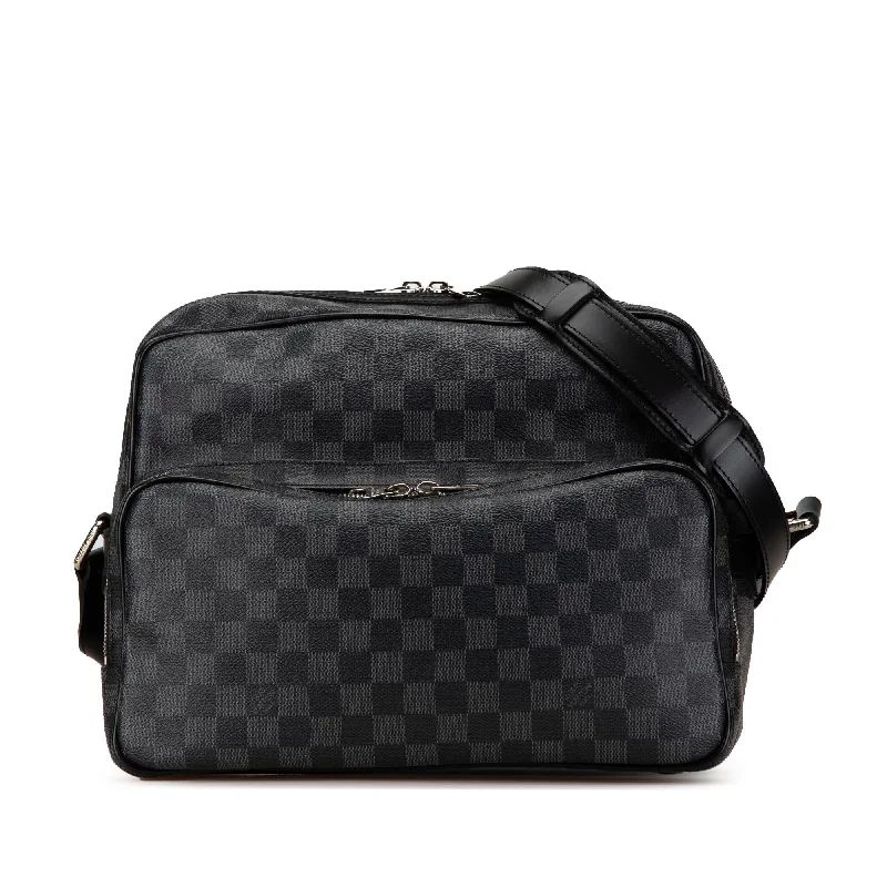 Louis Vuitton Damier Graphite Sac Leoh (SHG-hVIe5N)