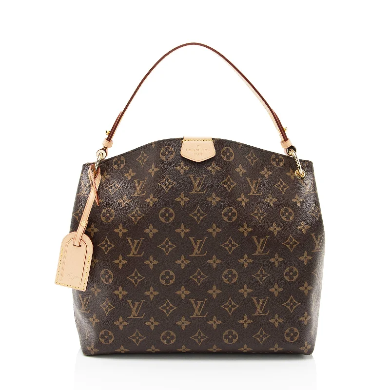 Louis Vuitton Monogram Canvas Graceful PM Hobo (SHF-FGCNkT)