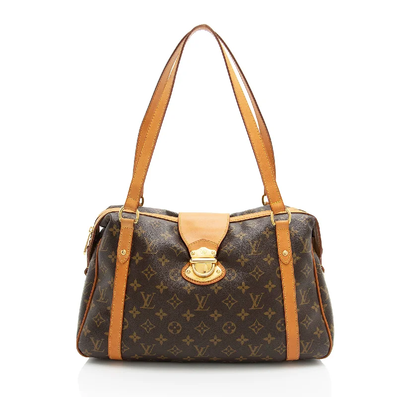 Louis Vuitton Monogram Canvas Stresa PM Shoulder Bag (SHF-vHbxCH)