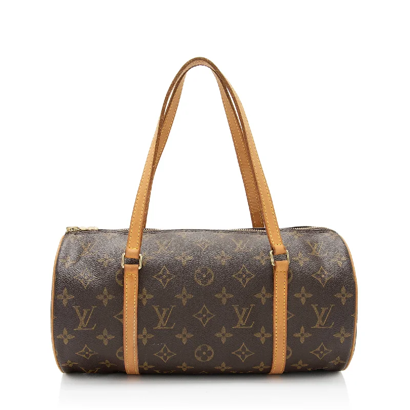 Louis Vuitton Vintage Monogram Canvas Papillon 30 Satchel (SHF-oGFTdu)