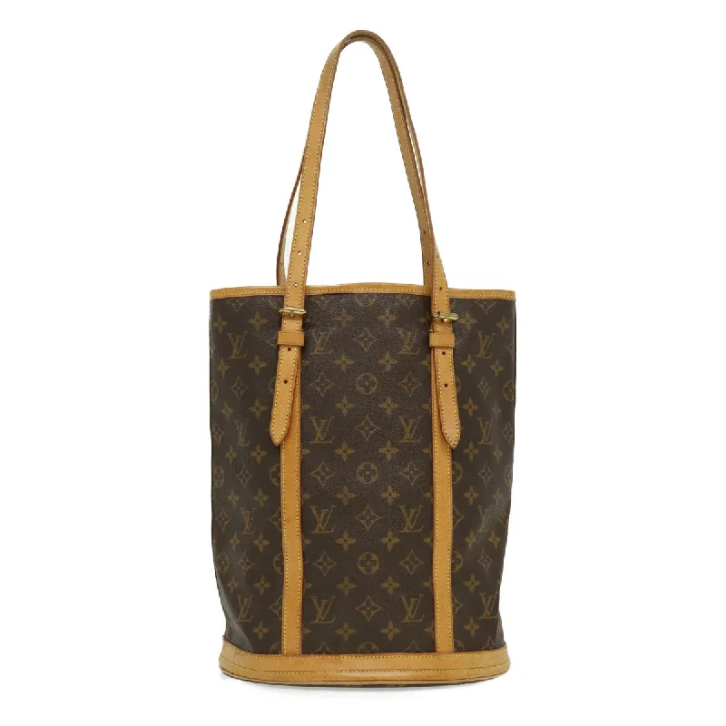 Louis Vuitton Brown Canvas Bucket shoulder bag