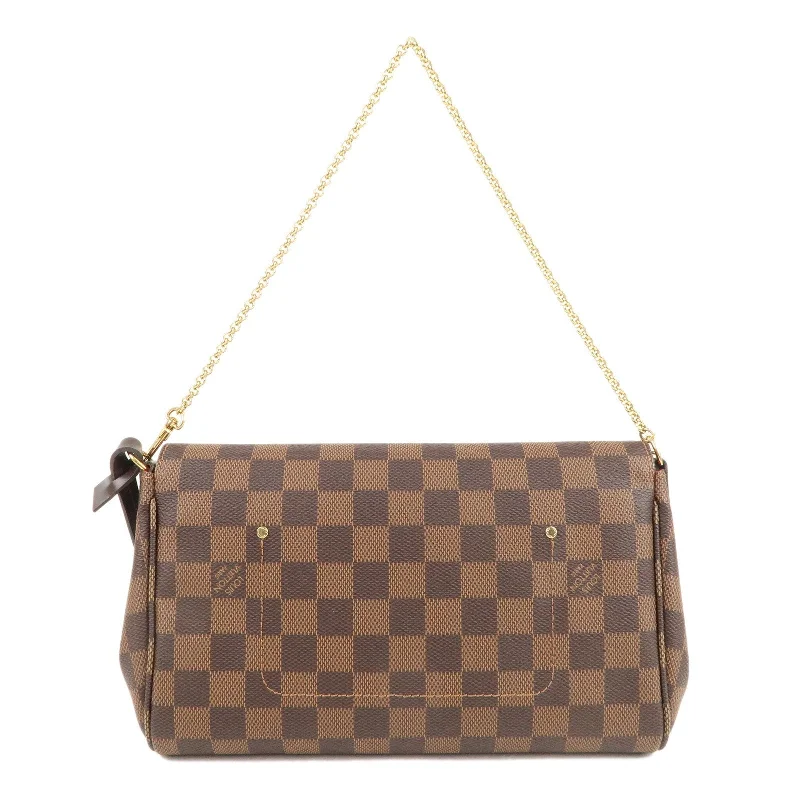 Louis Vuitton Damier Favorite MM 2Way Shoulder Bag N41129