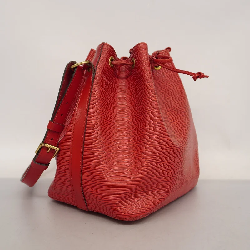 LOUIS VUITTON  Epi Petit Noe M44107 Women's Shoulder Bag Castilian Red