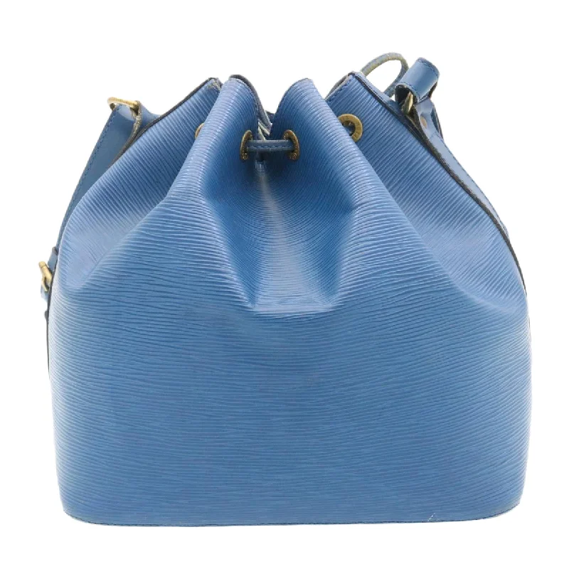 LOUIS VUITTON Epi Petit Noe Shoulder Bag Blue M44105 LV  ds423