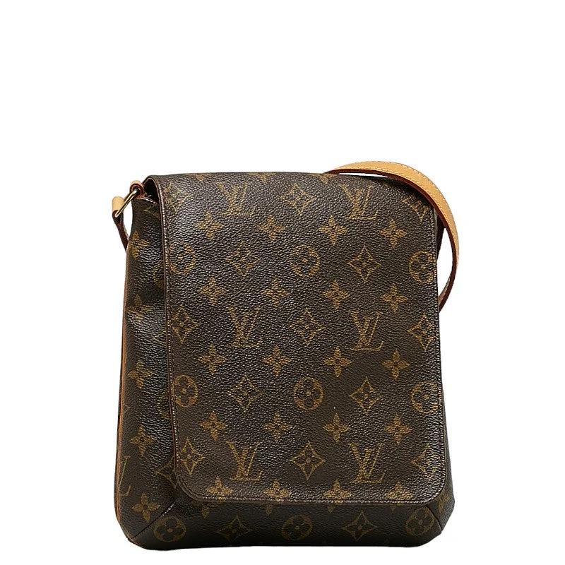 Louis Vuitton Monogram Musée Salsa Long Pulled Shoulder Bag M51387 Brown PVC Leather  Louis Vuitton  Gift [ Paris]  Store