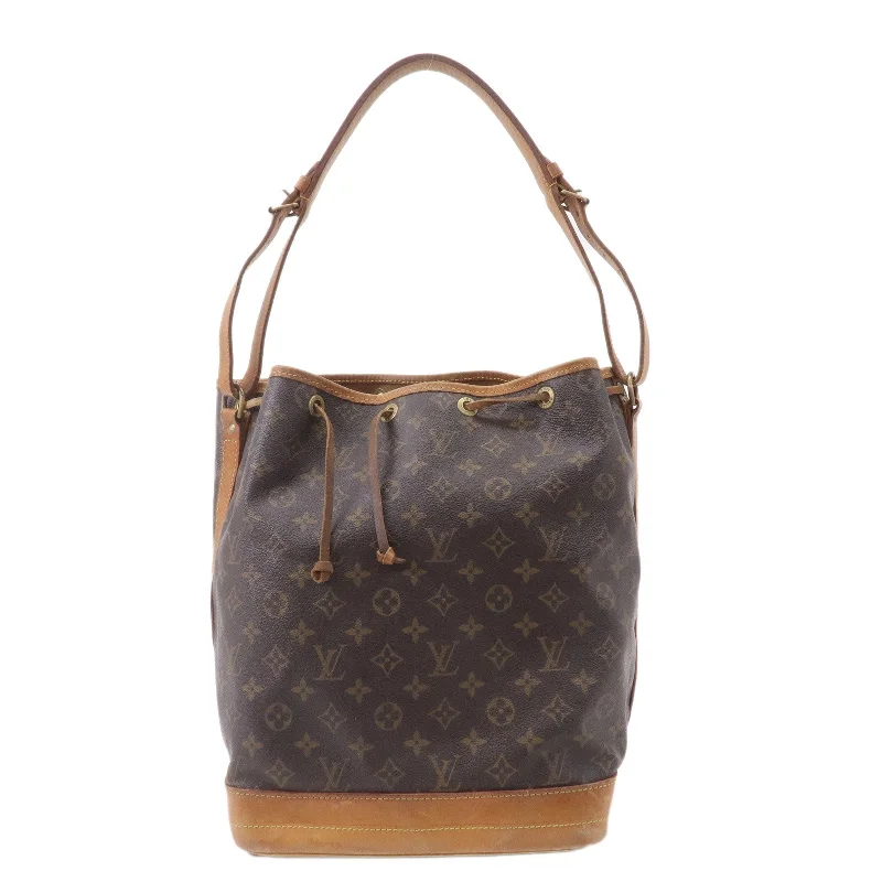 Louis Vuitton Monogram Noe Shoulder Bag Hand Bag Brown M42224