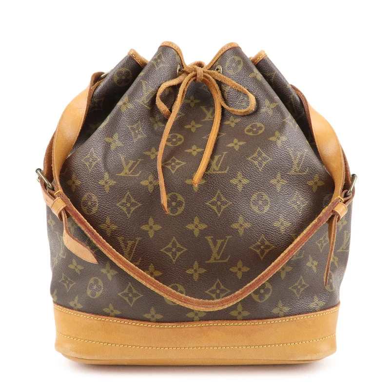 Louis Vuitton Monogram Noe Shoulder Bag Hand Bag Brown M42224