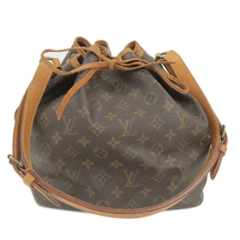 Louis Vuitton Monogram Petit Noe Shoulder Bag M42226