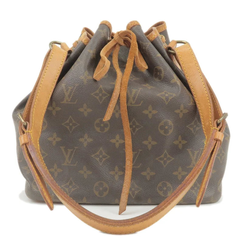 Louis Vuitton Monogram Petit Noe Shoulder Bag M42226