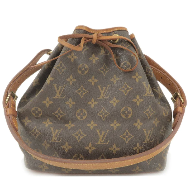 Louis Vuitton Monogram Petit Noe Shoulder Bag M42226