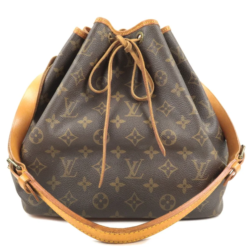 Louis Vuitton Monogram Petit Noe Shoulder Bag M42226