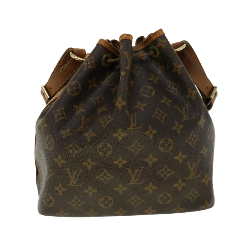 LOUIS VUITTON Monogram Petit Noe Shoulder Bag M42226 LV  yk4860