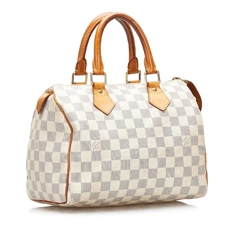 Louis Vuitton Damier Azur Speedy 25 (SHG-35882)