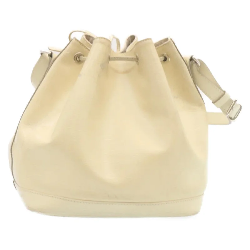 LOUIS VUITTON Epi Noe Shoulder Bag White M4084J LV  am2138g