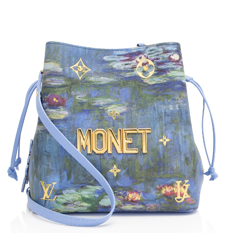 Louis Vuitton Limited Edition Masters Monet Neonoe Shoulder Bag (SHF-WUv1K1)