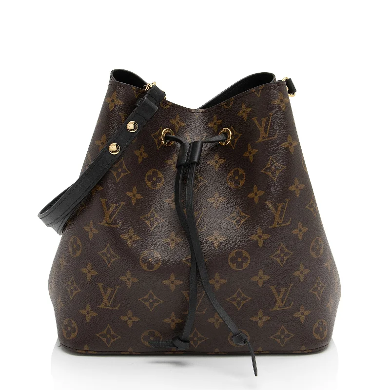 Louis Vuitton Monogram Canvas Neonoe MM Shoulder Bag (SHF-jxF2wA)