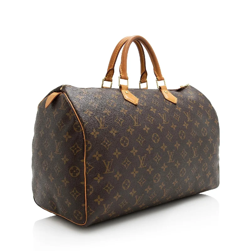 Louis Vuitton Monogram Canvas Speedy 40 Satchel (SHF-22780)