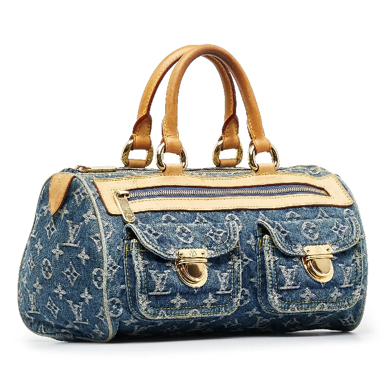 Louis Vuitton Monogram Denim Neo Speedy 30 (SHG-IwEjkZ)