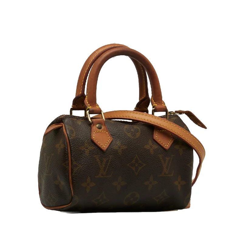 LOUIS VUITTON Monogram Mini HL Speedy Satchel