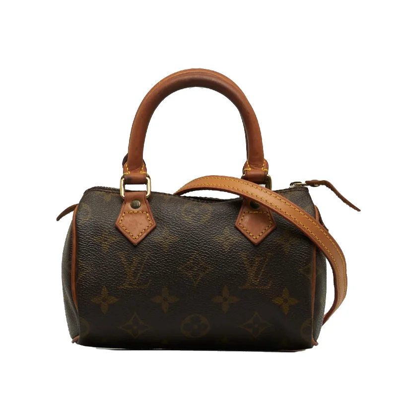 Louis Vuitton Monogram Mini HL Speedy (SHG-tDV3SS)