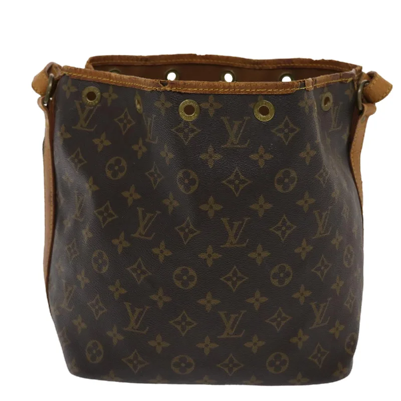 LOUIS VUITTON Monogram Petit Noe Shoulder Bag M42226 LV  48304