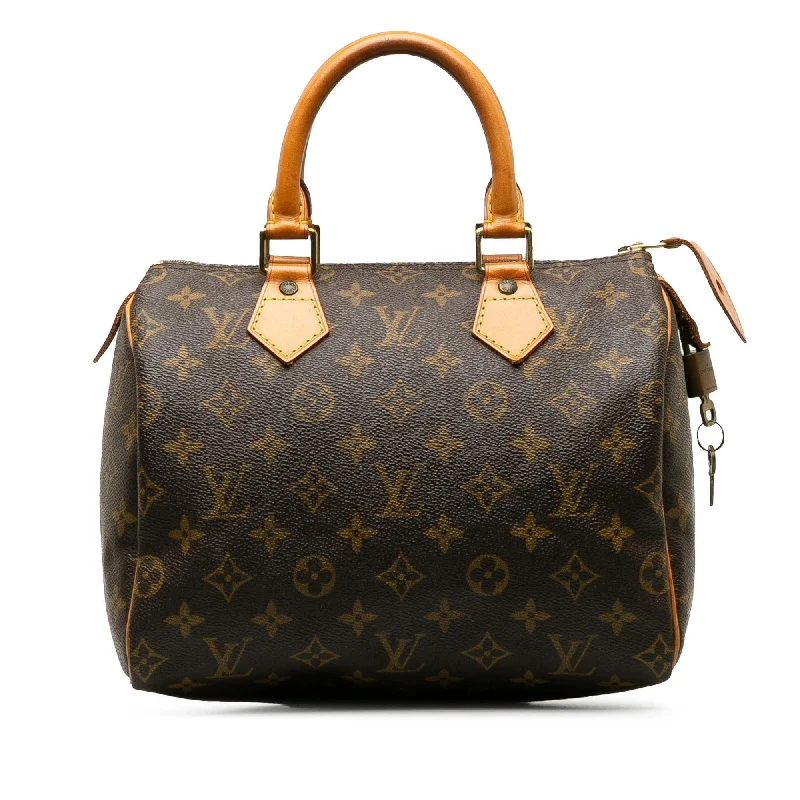 Louis Vuitton Monogram Speedy 25 (SHG-QC25lV)