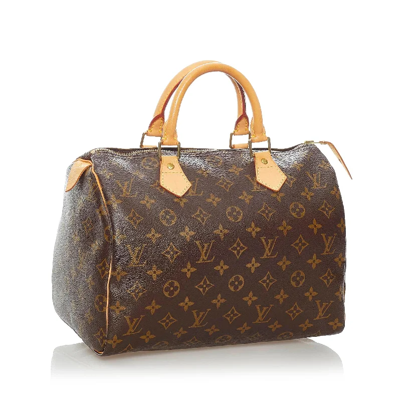 Louis Vuitton Monogram Speedy 30 (SHG-32259)