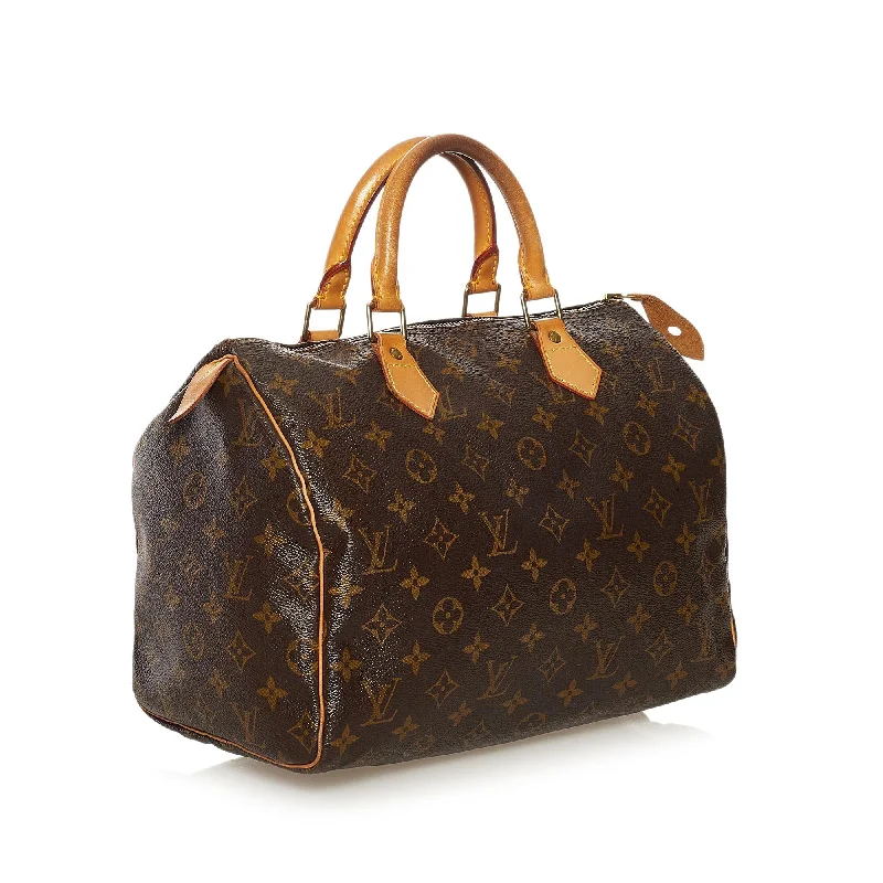 Louis Vuitton Monogram Speedy 30 (SHG-35036)