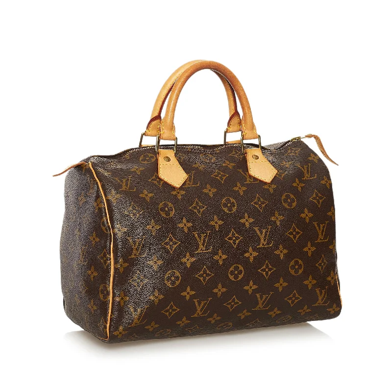 Louis Vuitton Monogram Speedy 30 (SHG-35181)