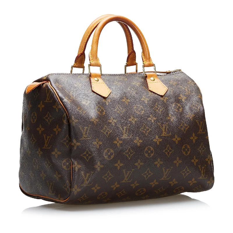 Louis Vuitton Monogram Speedy 30 (SHG-37523)