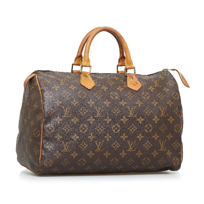 Louis Vuitton Monogram Speedy 35 (SHG-UI3TW0)