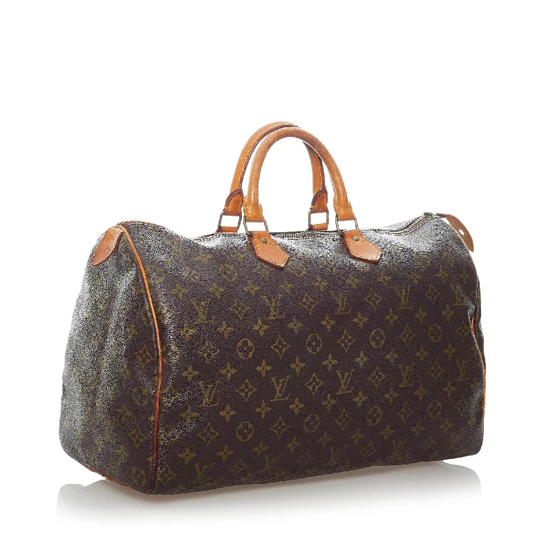 Louis Vuitton Monogram Speedy 40 (SHG-34666)