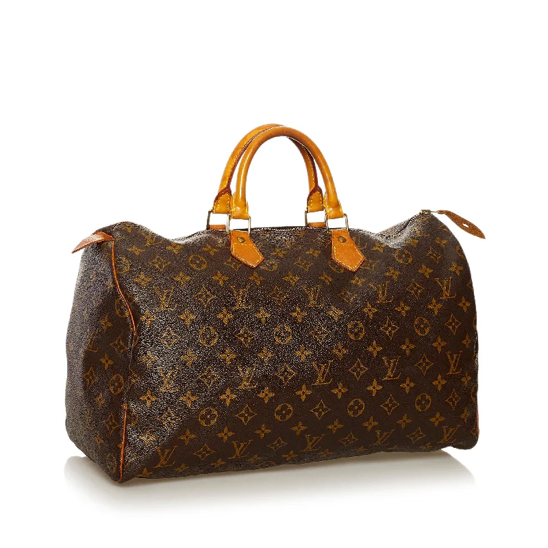 Louis Vuitton Monogram Speedy 40 (SHG-35137)